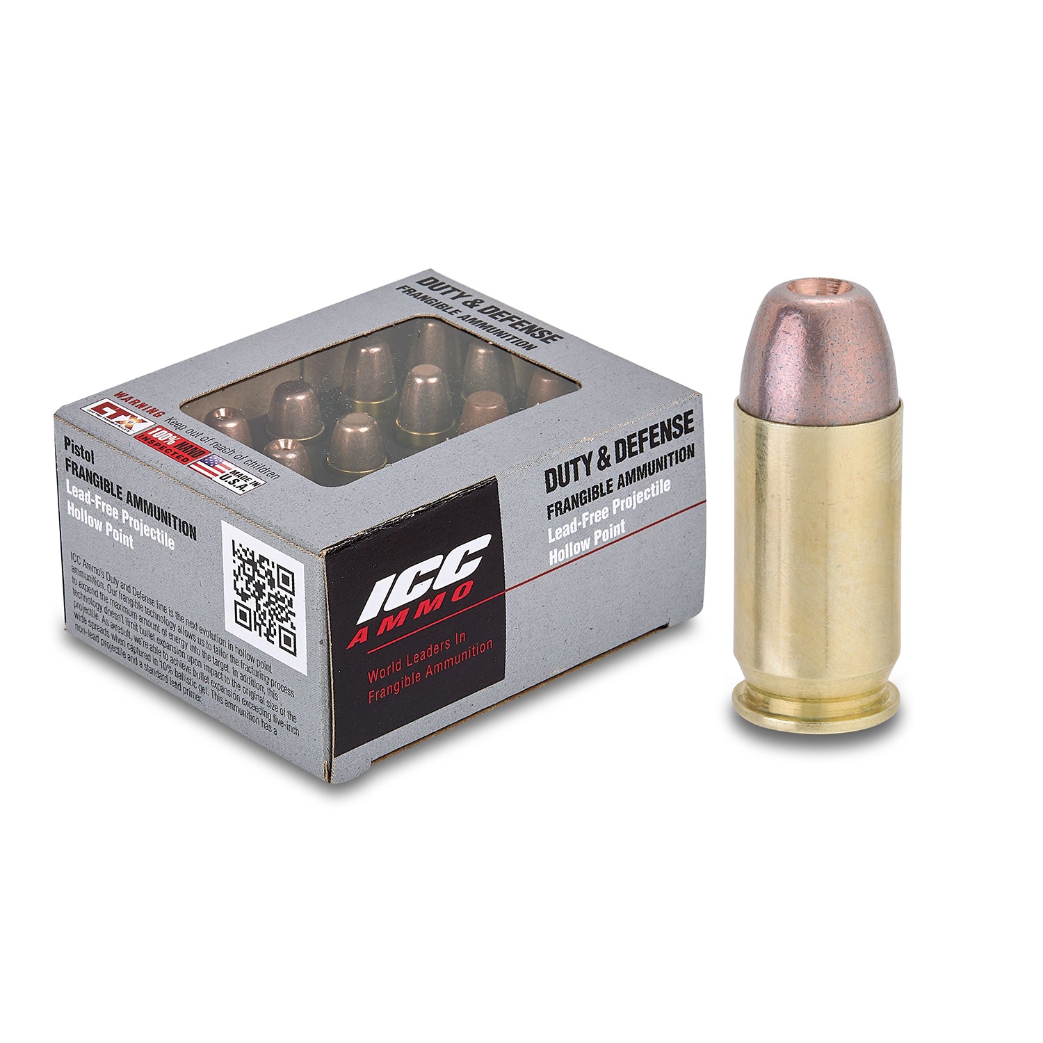 45 AUTO 155 gr Hollow Point (50 round box)