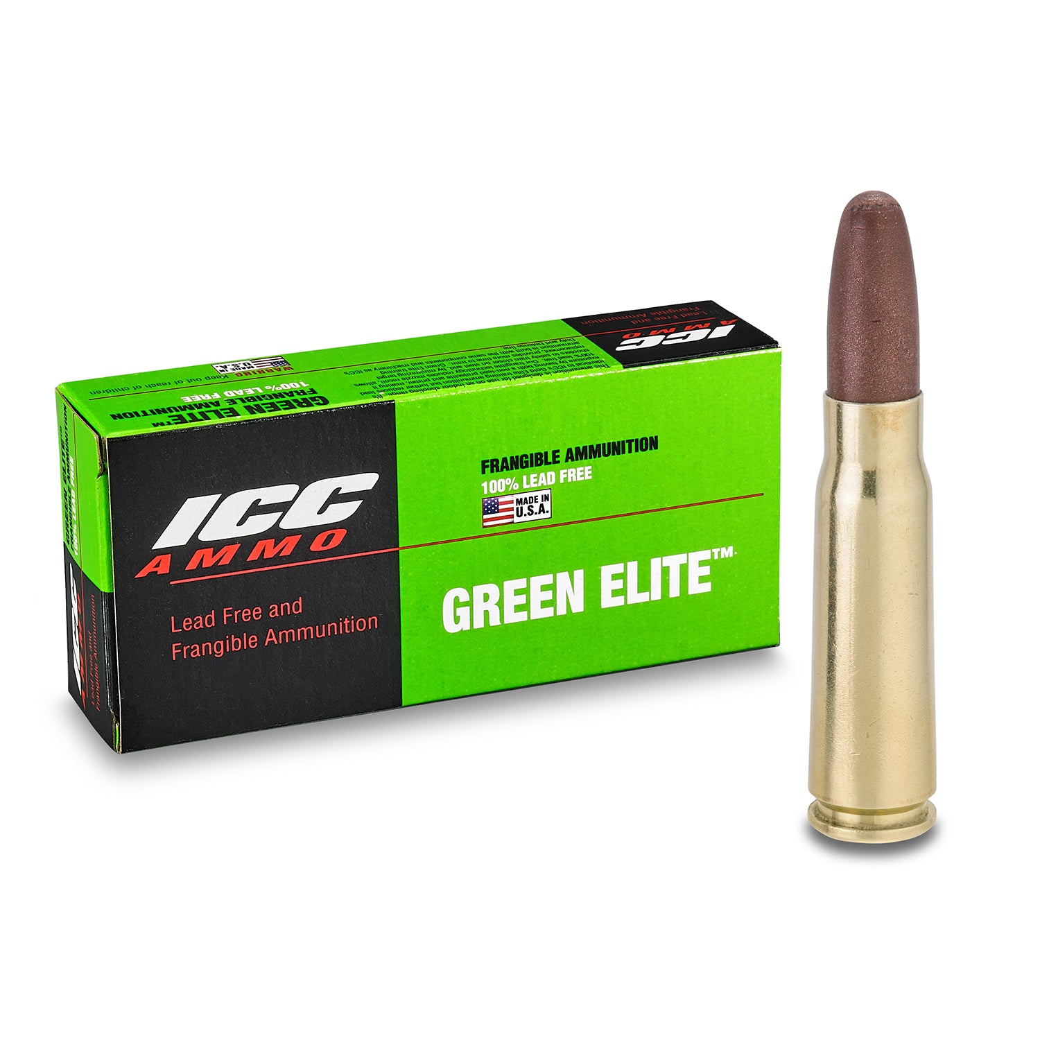 7.62 x 39mm 110 Grain 100% Lead-Free Frangible Training (CASE OF 1000 ROUNDS)