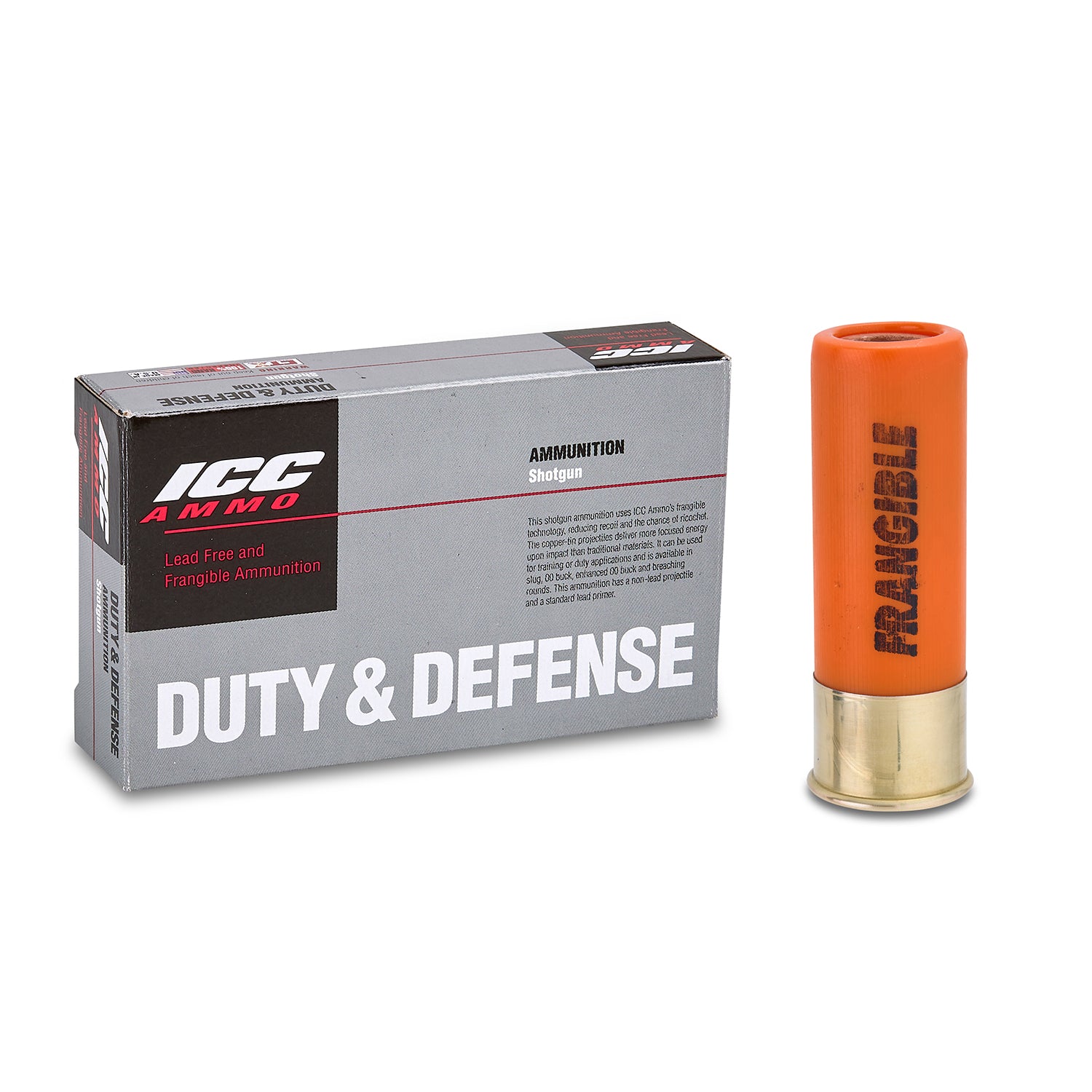 12 GA 325 gr Frangible Breaching Slug (CASE OF 250 ROUNDS)