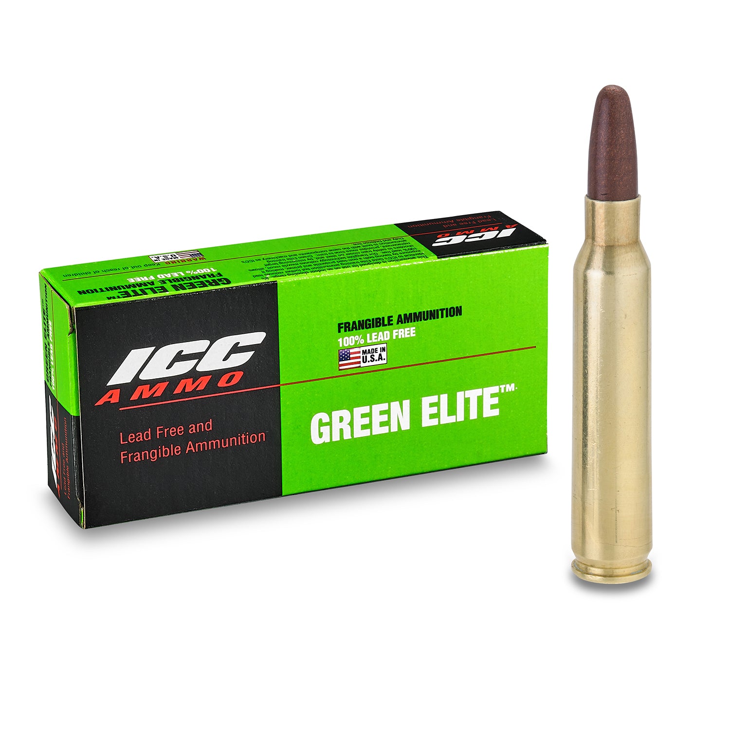 223 Rem 45 Grain 100% Lead-Free Frangible Training High Velocity (CASE OF 1000 ROUNDS)