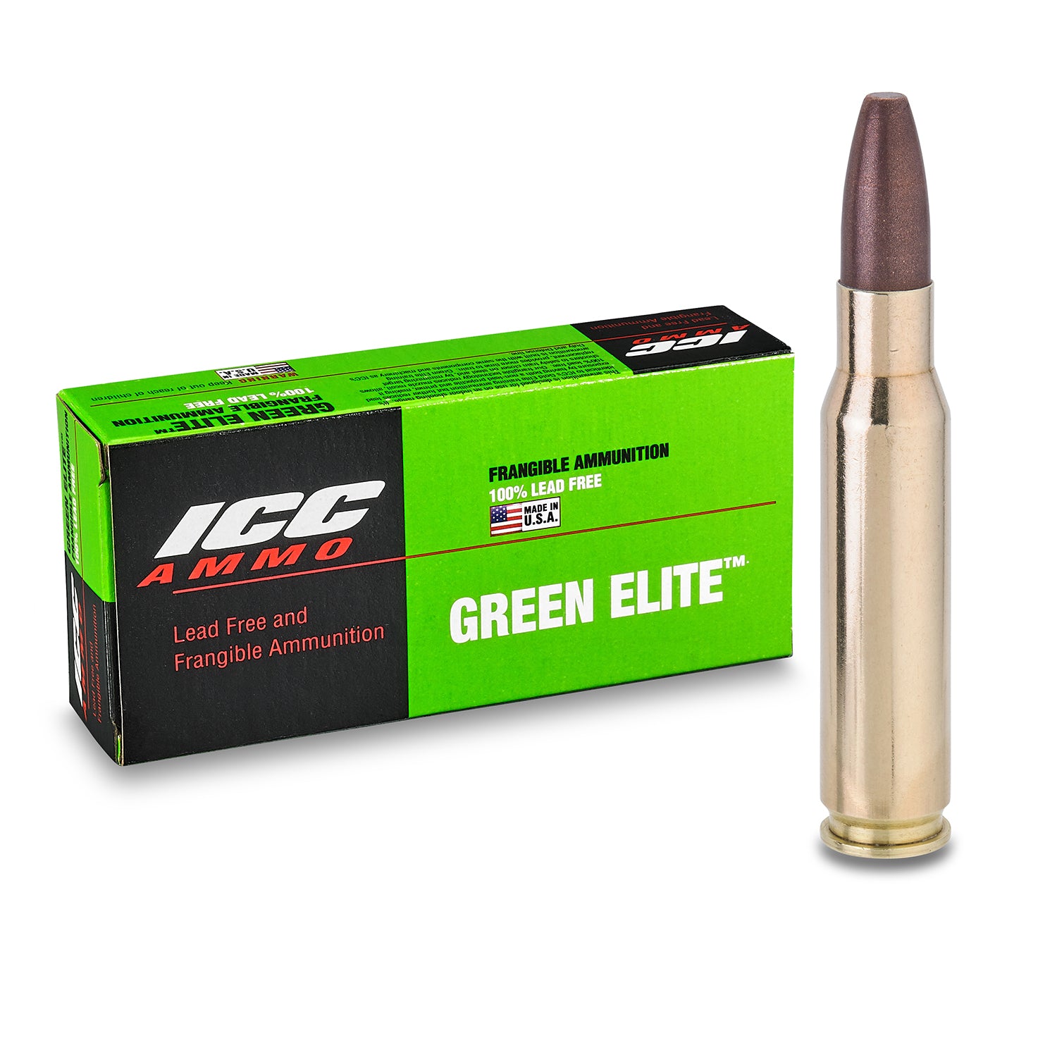 308 Win 125 Grain 100% Lead-Free Frangible Training (CASE OF 1000 ROUNDS)